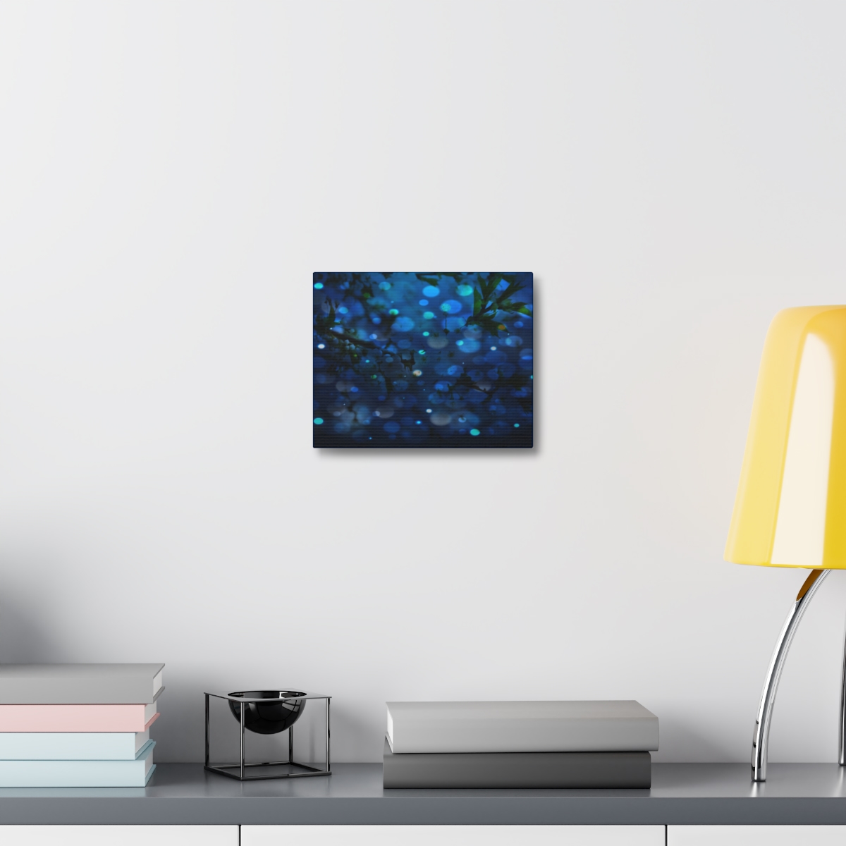 Blossom at Night - Satin Canvas, Stretched - Image 3