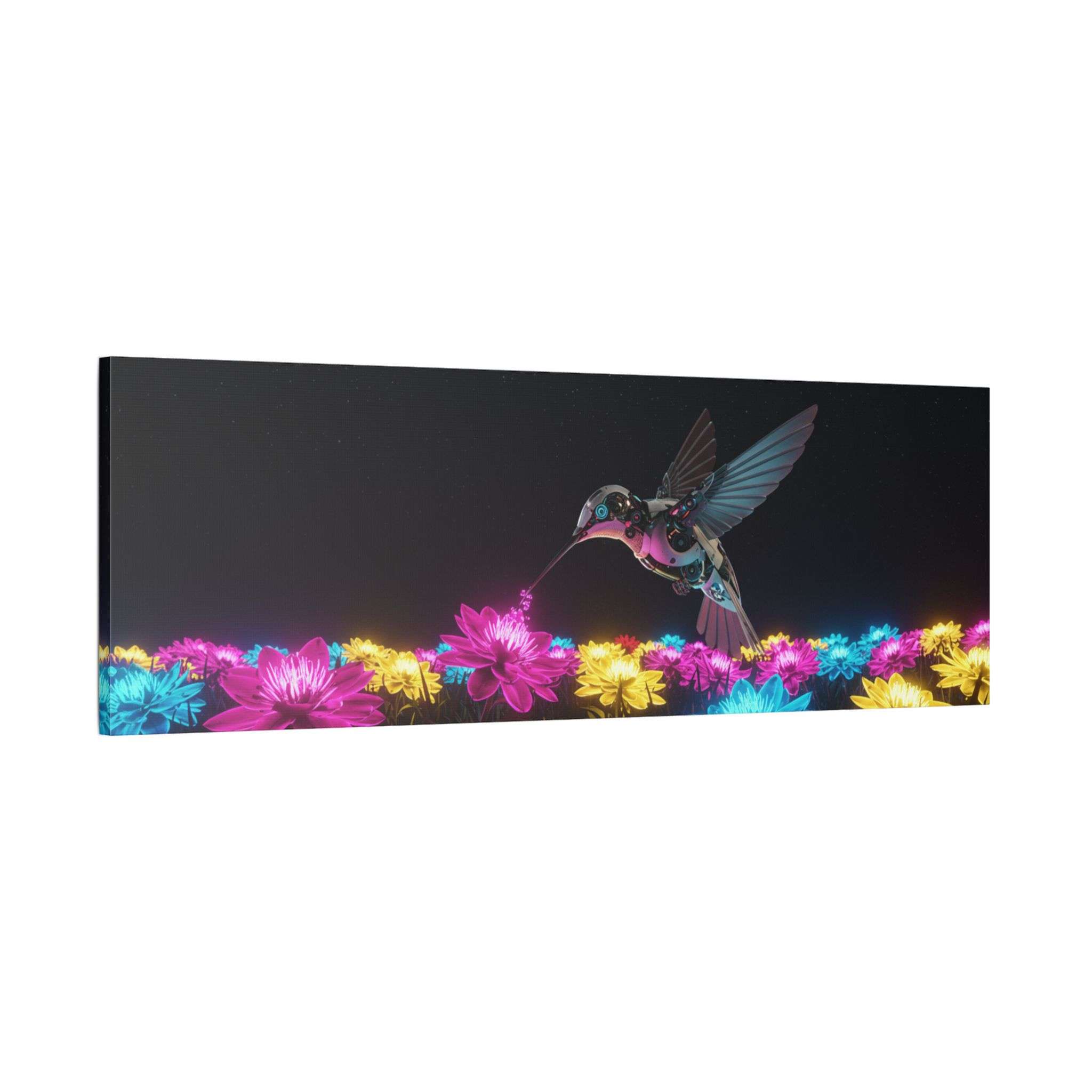 Neon Nectar Collection - Humming in Light - Luxury Canvas - Image 18