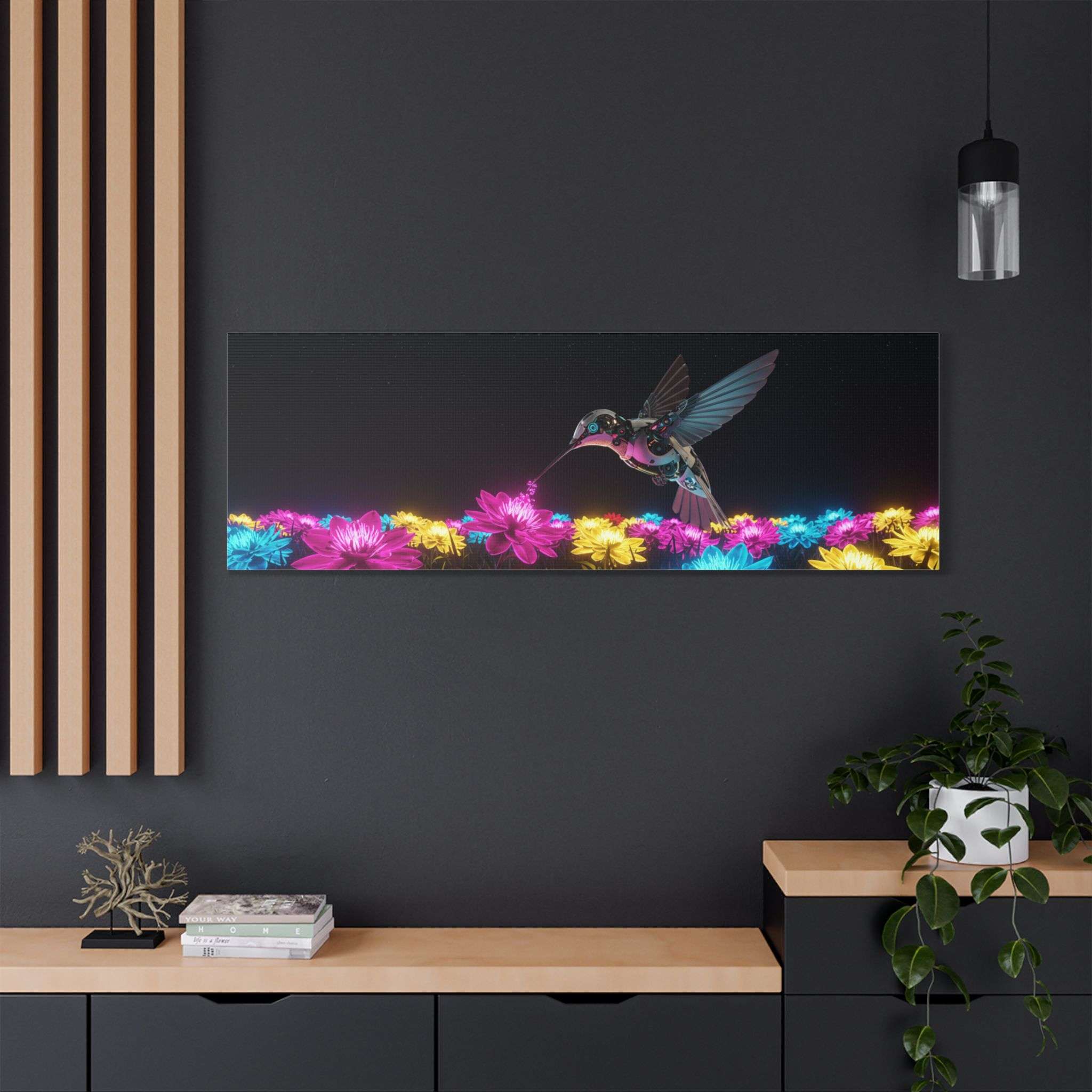 Neon Nectar Collection - Humming in Light - Luxury Canvas - Image 20