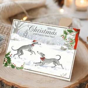 Deck The Hounds Christmas Cards – 10 Card Set